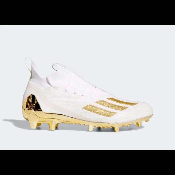 adidas adizero football cleats gold